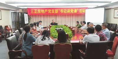 陳文發(fā)書記為全體黨員講了一堂生動(dòng)的黨課。.jpg